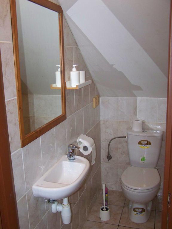 Restaurace A Penzion U Lva Karlštejn Dış mekan fotoğraf